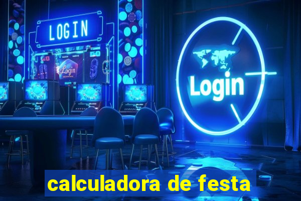 calculadora de festa